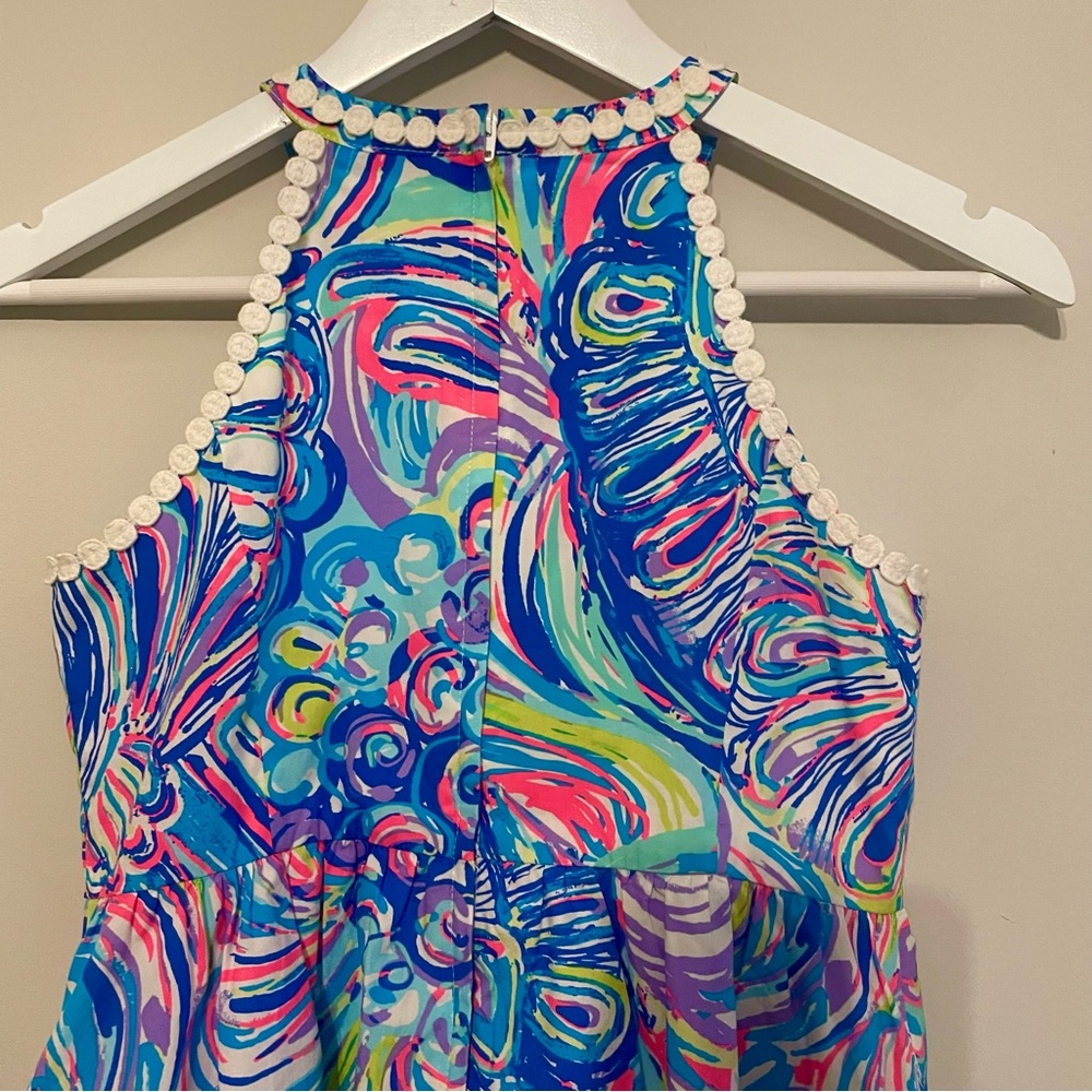 Colorful Swirl Kids Dress - Picture 10 of 14